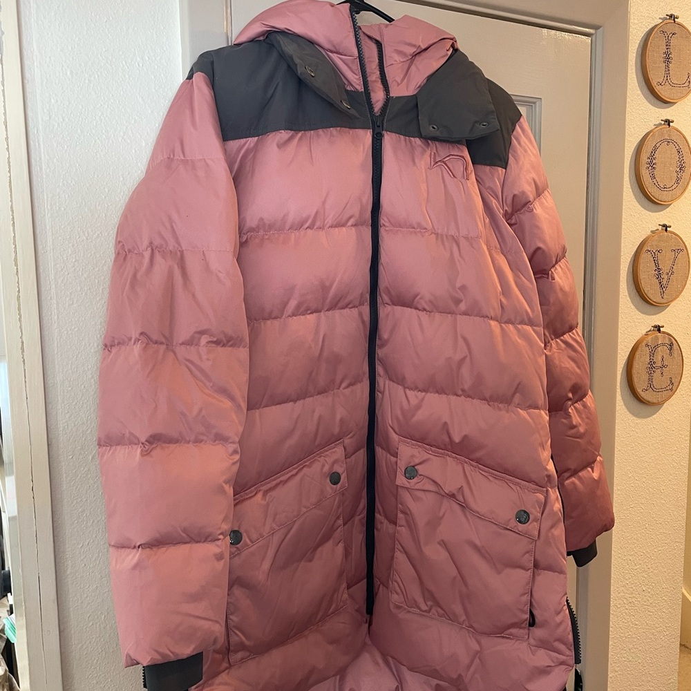 Kar Traa Pink Parka with Hood